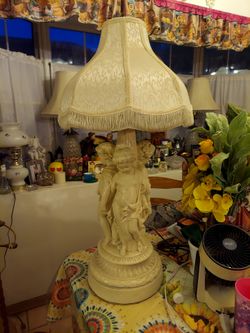 Antique LAMP High Value Gino's Ruggeri