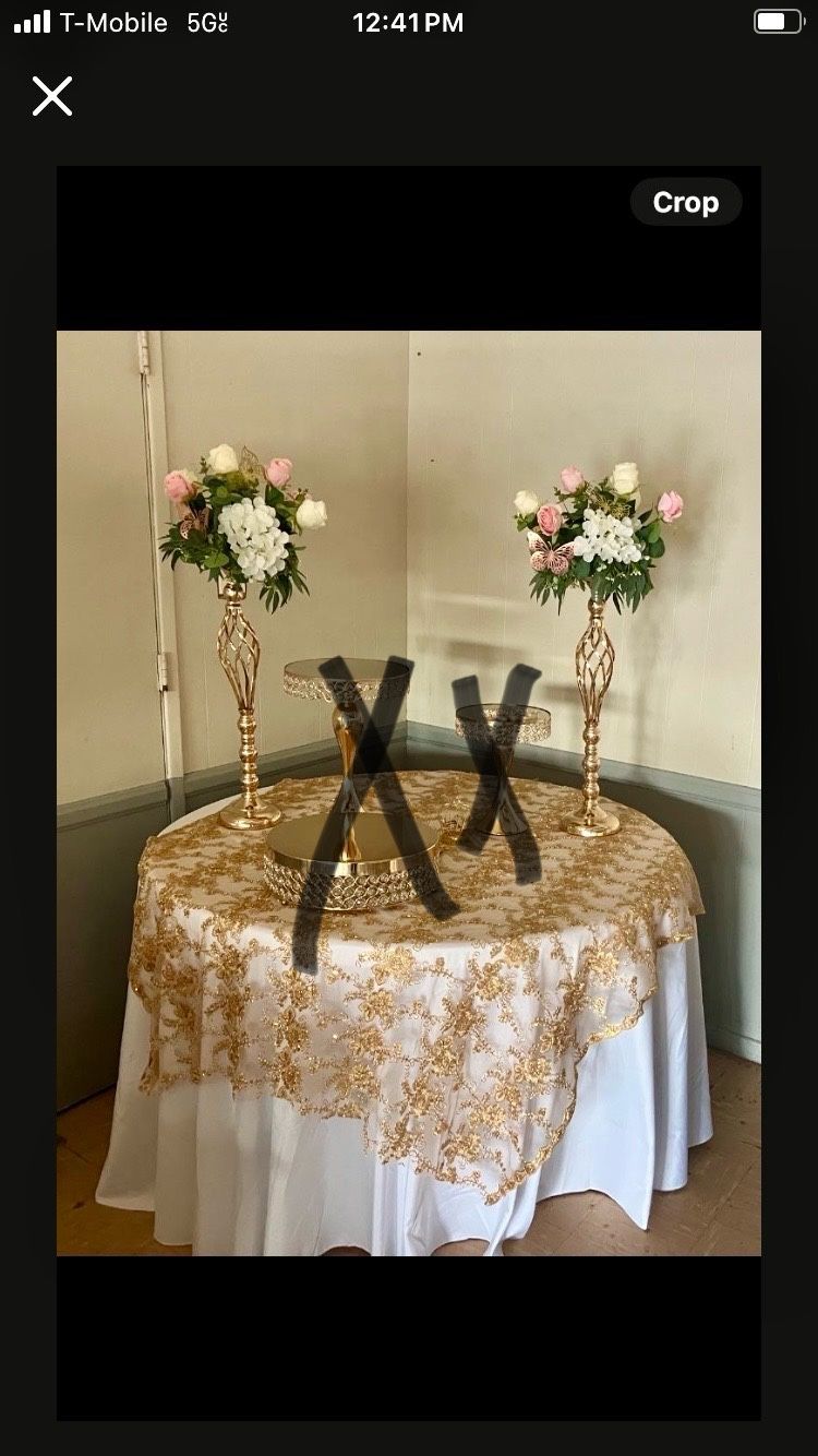 Table Gold Overlay