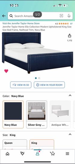 King bed frame