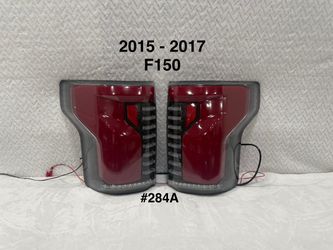 2015 TO 2017 Ford F150 Red Tube LED Sequential Tail lights