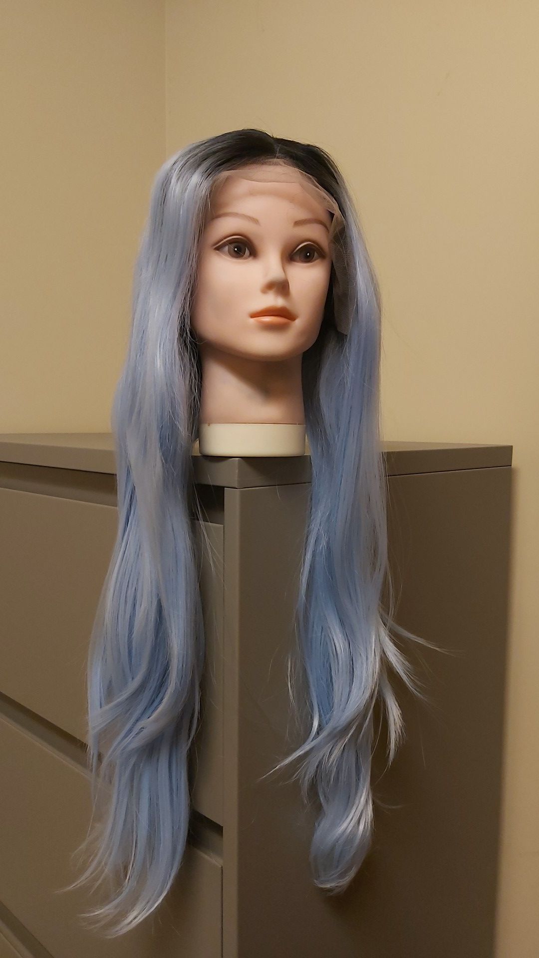 Ombre Front lace syntetic hair wig new #149
