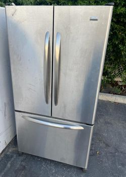 Kenmore 3-Door Stainless Steel Refrigerator
