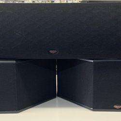 Klipsch SS1 + SC1 Surround Sound Speakers