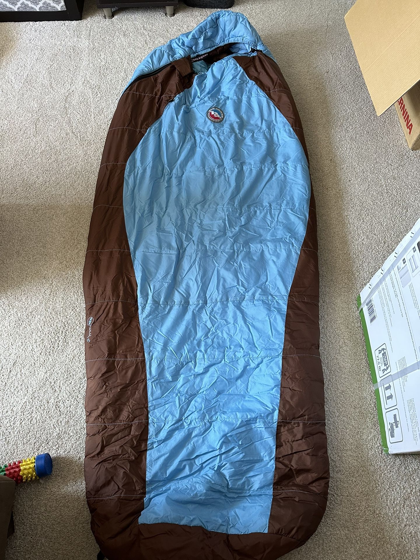 Big Agnes LuLu 15 Womens Sleeping Bag/Pad/Memory Foam