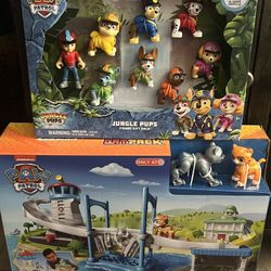 Paw Patrol Cat pack Adventure Bay Rescue Set And Jungle Pups Figure Gift Pack Toys 