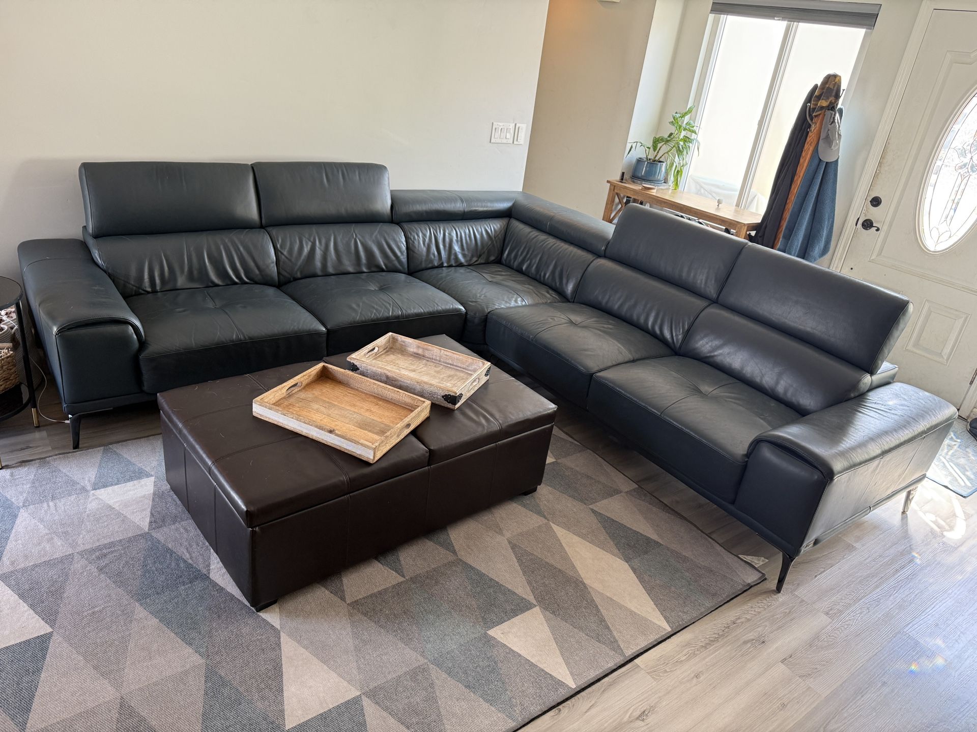 Blue Sectional Sofa