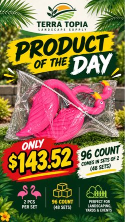 Flamingo Lawn Decor - bulk
