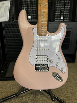 Nice Color Strat Copy With Roasted Maple Neck