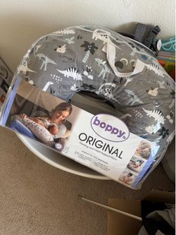 Boppy pillow and blanket