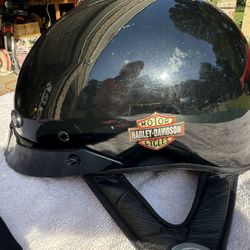 Harley Helmet Black Emblem Cover Adult 