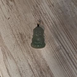 Green Jade Buddha Charm 