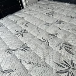 Pillow top mattress Queen size reversible
