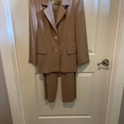 Stylish and Comfortable Licole Tan Pant Suit