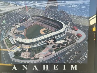 Angels Stadium Picture With Frame
