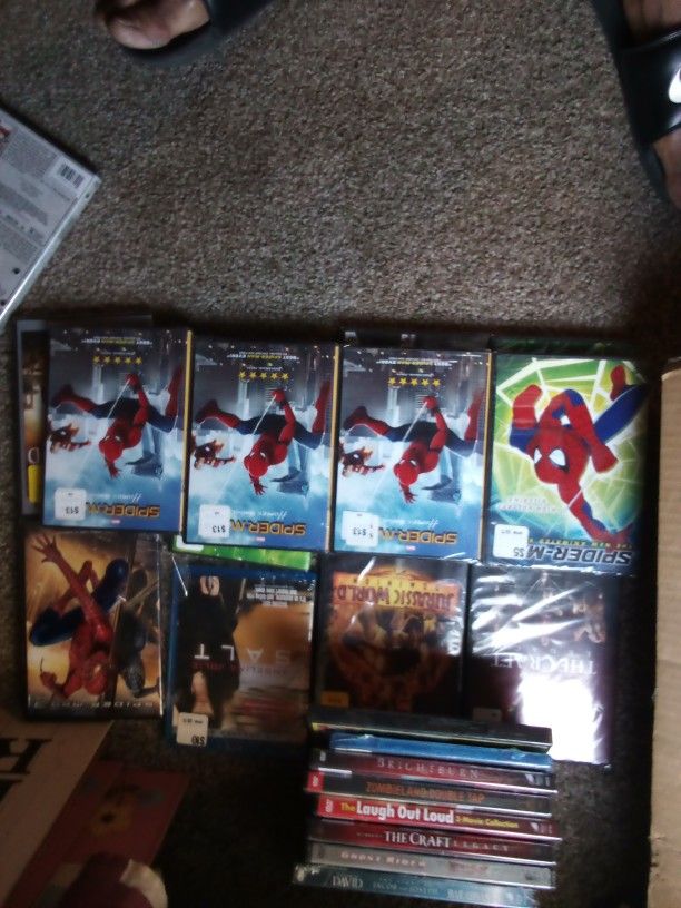 Brand New DVDs All Genres Starting As Low As $5