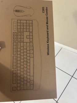 Keyboard and Mouse Combo new!