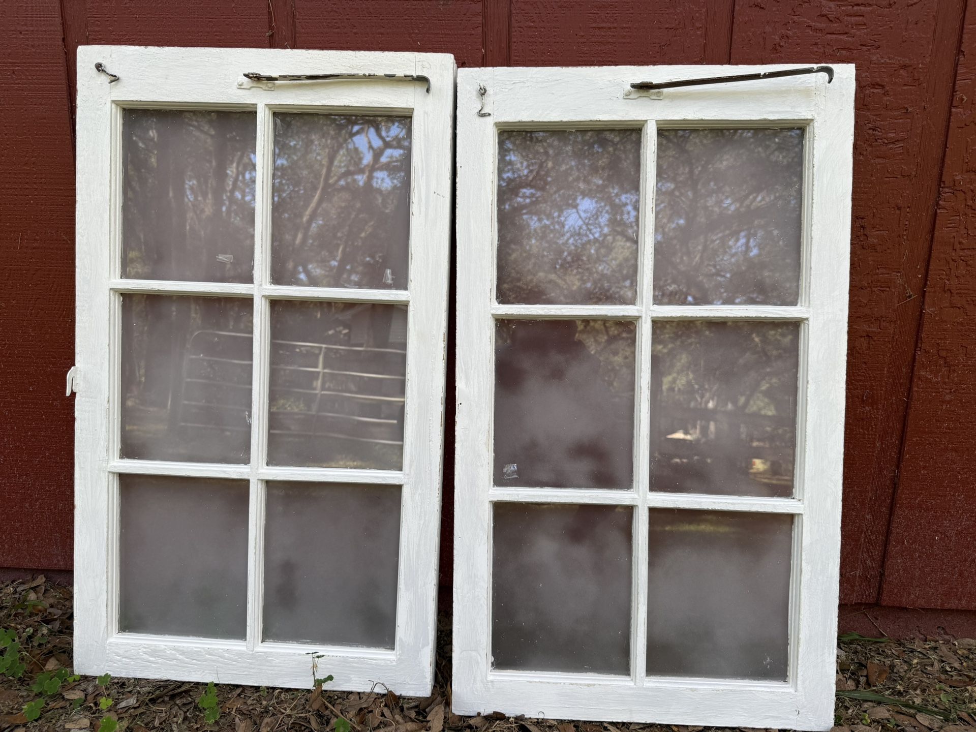 Two Vintage Windows (selling together)