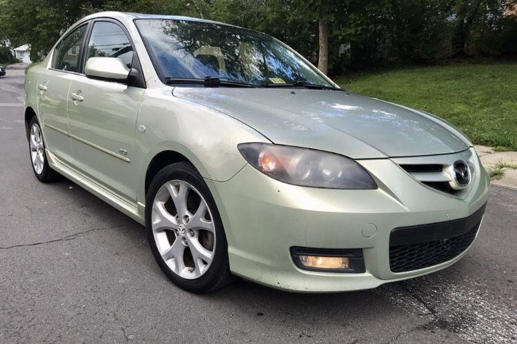 0NLY $3400 ! 2008 Mazda 3 Touring! Aux ! Light Green Color