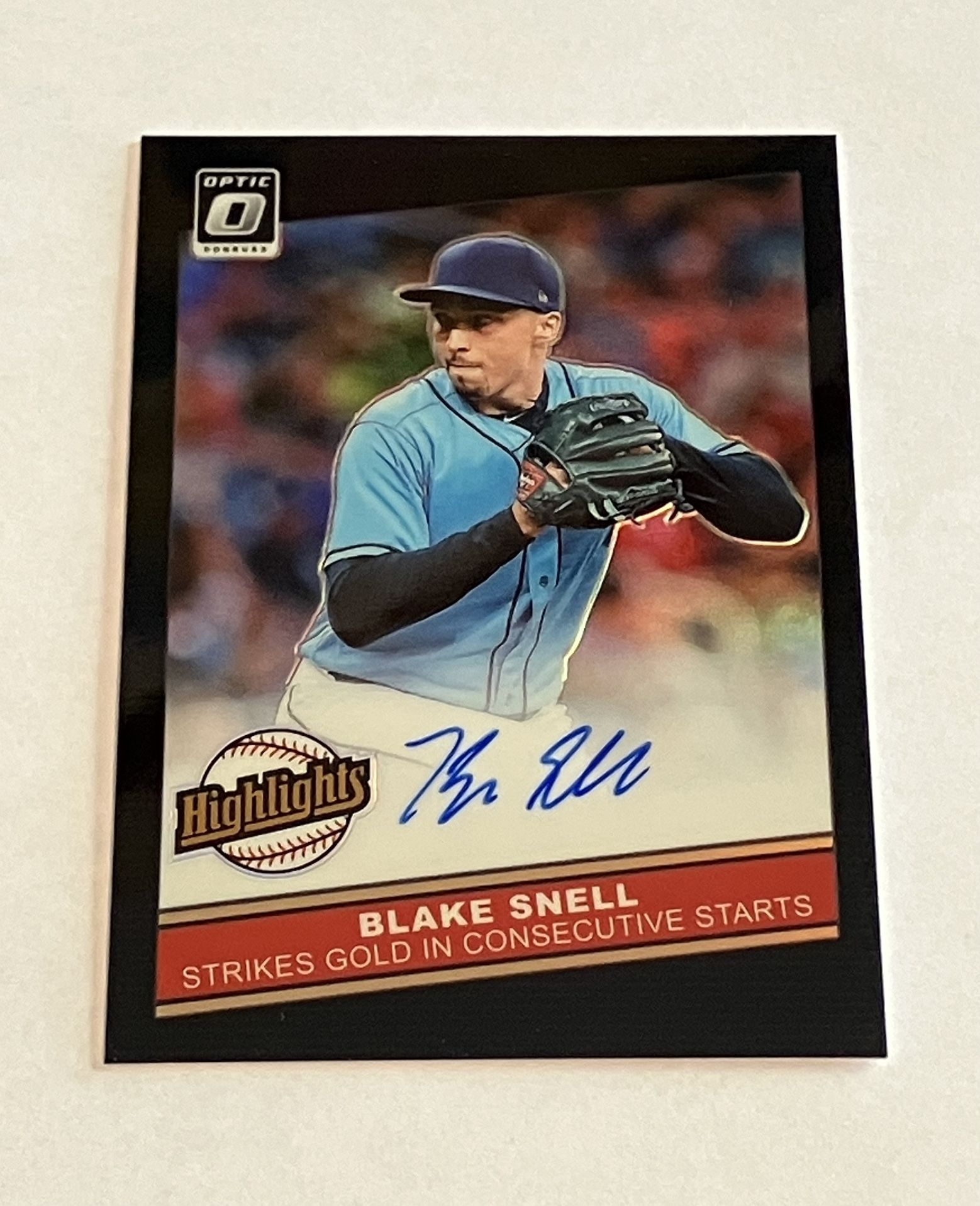 BLAKE SNELL auto baseball card 🔥 💎
