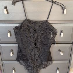 Tosca Lingerie Vintage Lace Bodysuit Large brand New With Tag 