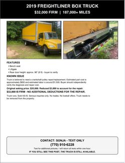 26' Box Truck