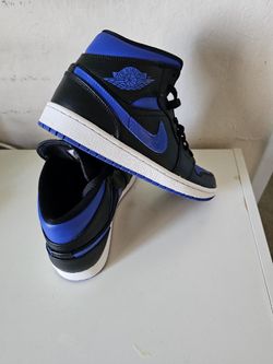 Jordan Air 1 Mid "Royal" sneakers Black