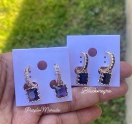 Earrings•Aretes Oro Laminado 18k $8 Each|C/U