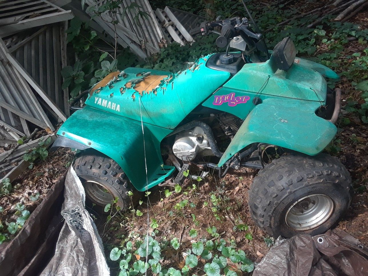 Yamaha badger four wheeler