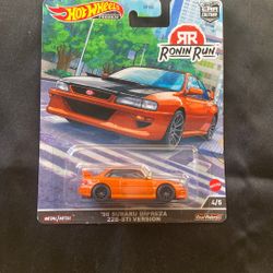 Hotwheels Ronin Run 1998 Subaru Impreza 22B