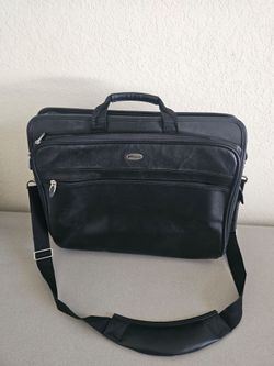 Black Targus Traveling Briefcase