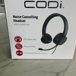CODi Noise Canceling Headset, Usb – Eight Connectivity