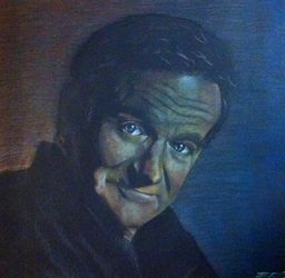 drawing of Robin Williams