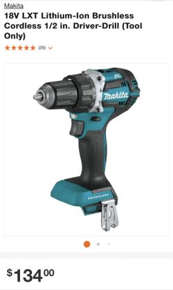 Makita Drill 18v LXT