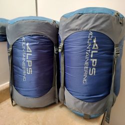 Two sleeping bags by Coleman 