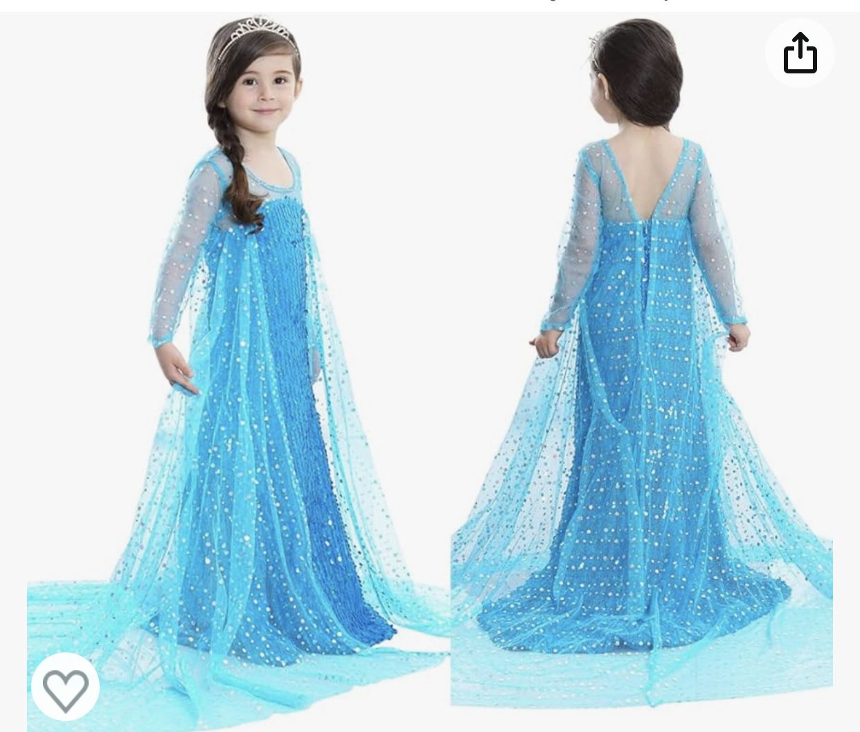Elsa Dress Size 5-6