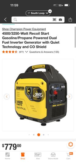 fast start gas compact generator