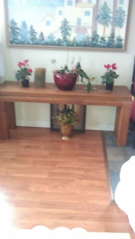Buffet/entry table or bench