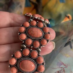 🤯🎊ORANGE TURQUOISE BRACELET 🎊