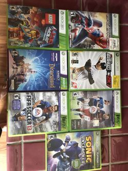 7 XBox 360 Games