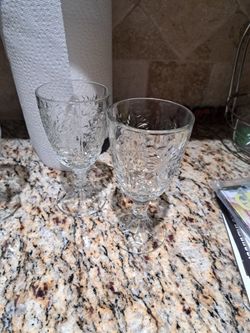 Princess house  water Goblets