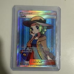 Pokemon - Lady - Hidden Fates (Shiny Holo Rare)