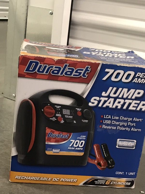 Duralast jump starter 700 amp