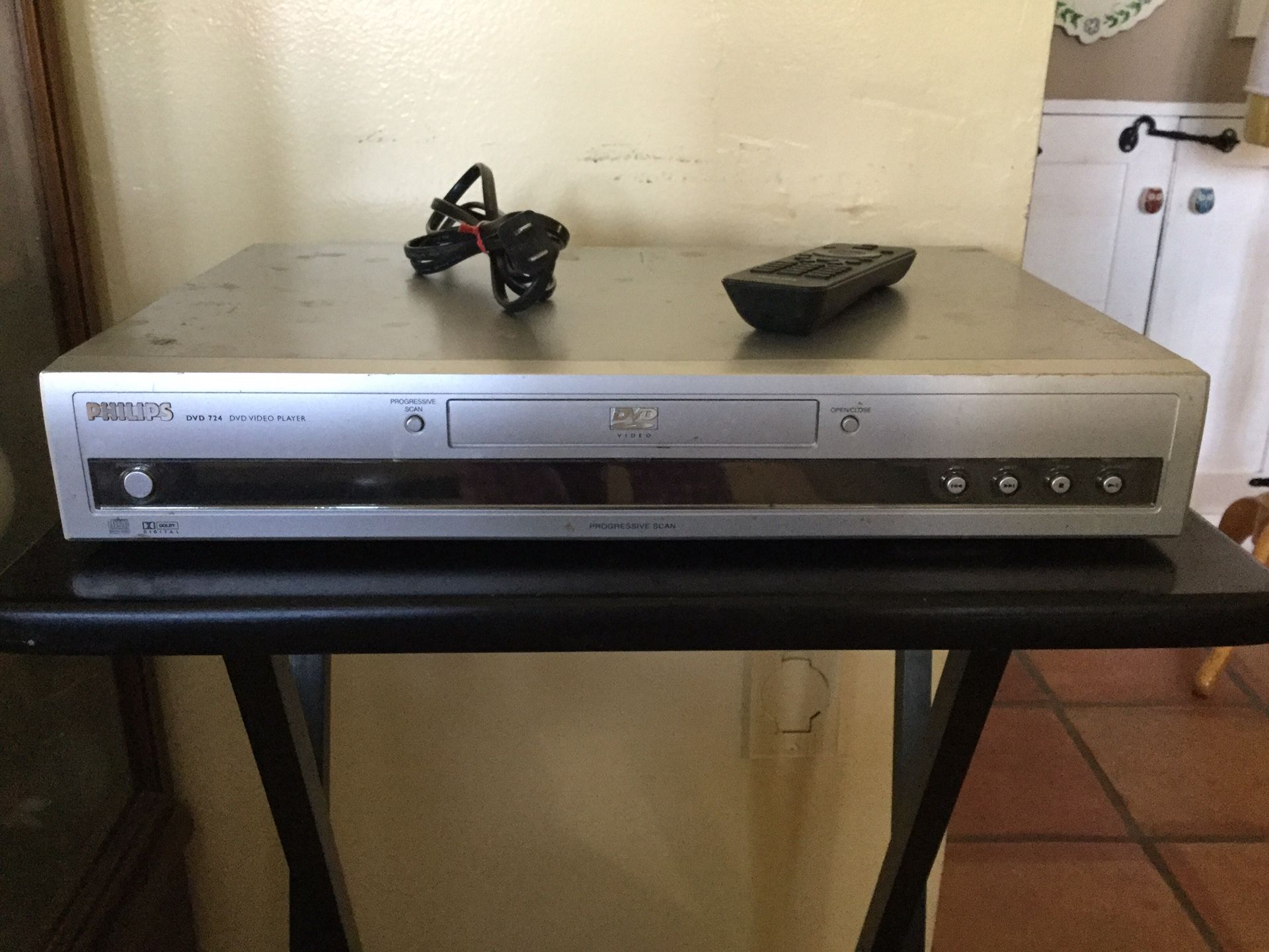 Phillips DVD Video Player 724AT