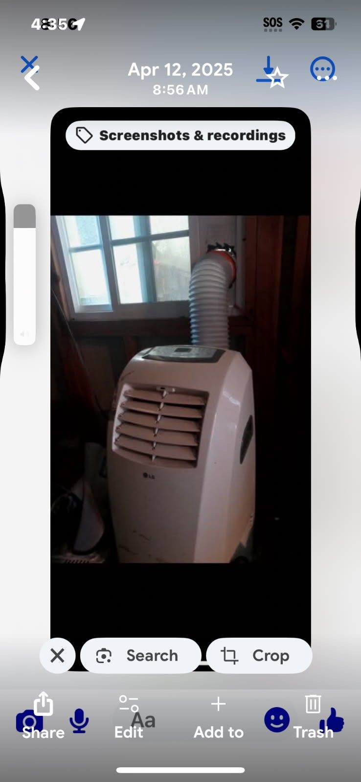 Digital LG AC With Accessories