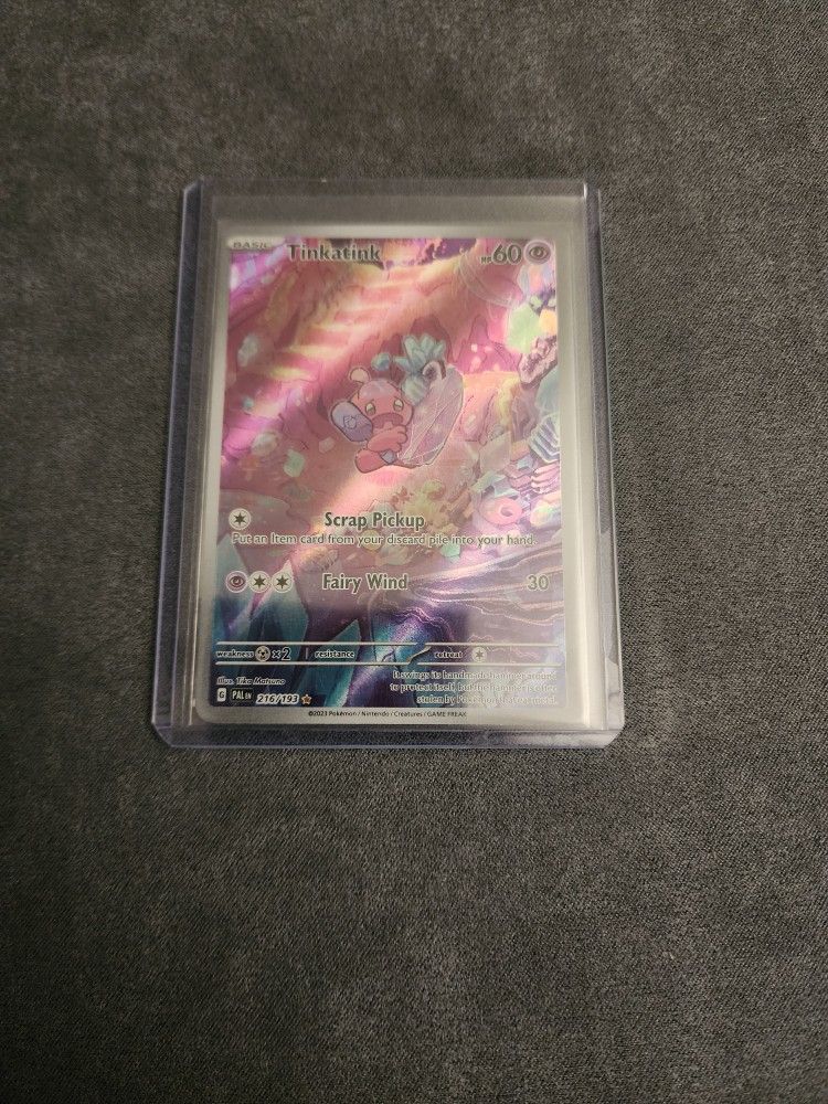 Pokemon Card Tinkatink Illustration
