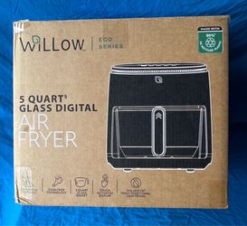 Willow Kitchen 5 Qt. Glass Air Fryer