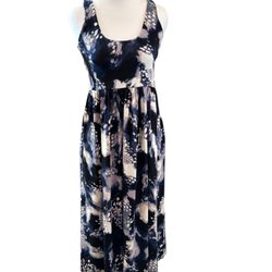 NEW Simply Vera Wang Womens Size XS Sleeveless Fit & Flare Midi Dress 