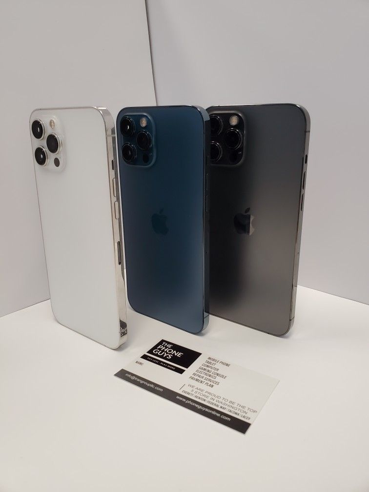 🤑 Under $210?! Apple iPhone 12 Pro (Pre-Owned) Available Now with $1 Down with 6 months Warranty Coverage