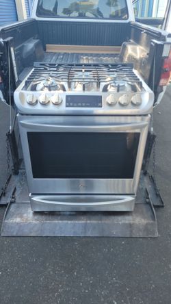 LG 30" GAS STOVE 5 BURNERS WORKS GREAT CAN DELIVER ANYWHERE