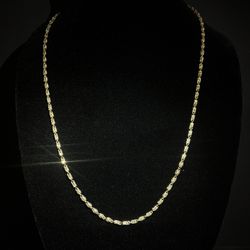 14k Gold Turkish Link Chain 